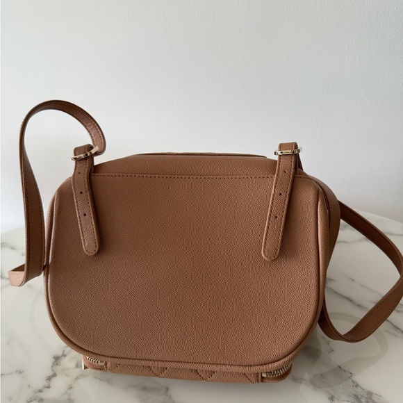 NWOT Chanel Beige Quilted Caviar Leather Affinity backpack with dustbag - Picture 10 of 10